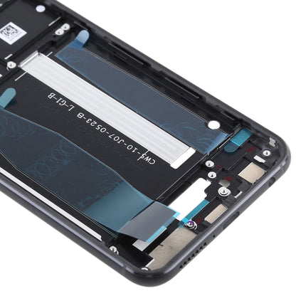 Front Housing LCD Frame Bezel for Asus Zenfone 5 ZE620KL(Black) - Frame Bezel Plate by buy2fix | Online Shopping UK | buy2fix