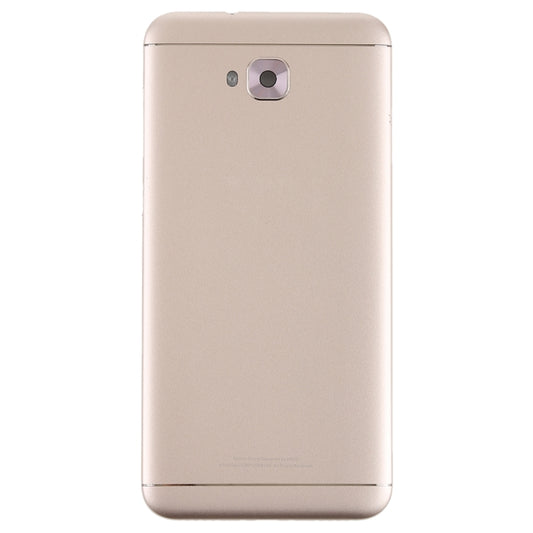 Back Cover with Side Keys & Camera Lens for Asus ZenFone 4 Selfie ZD553KL(Gold) - Back Cover by buy2fix | Online Shopping UK | buy2fix