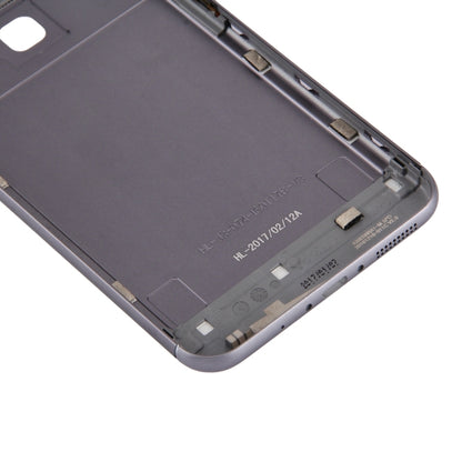 Aluminum Alloy Back Battery Cover for Asus ZenFone 3 Max / ZC553KL (Grey) - Back Cover by buy2fix | Online Shopping UK | buy2fix