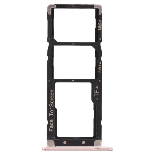 2 SIM Card Tray + Micro SD Card Tray for Asus ZenFone 4 Max ZC520KL(Gold) - Card Tray by buy2fix | Online Shopping UK | buy2fix
