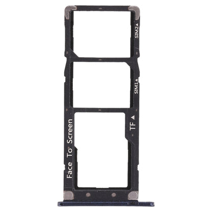 2 SIM Card Tray + Micro SD Card Tray for Asus ZenFone 4 Max ZC520KL(Blue) - Card Tray by buy2fix | Online Shopping UK | buy2fix