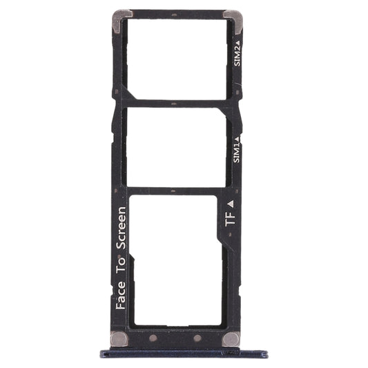 2 SIM Card Tray + Micro SD Card Tray for Asus ZenFone 4 Max ZC520KL(Blue) - Card Tray by buy2fix | Online Shopping UK | buy2fix