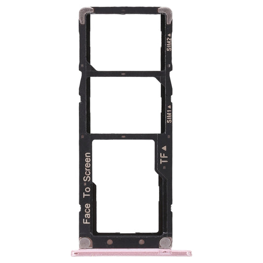 2 SIM Card Tray + Micro SD Card Tray for Asus ZenFone 4 Max ZC520KL(Rose Gold) - Card Tray by buy2fix | Online Shopping UK | buy2fix