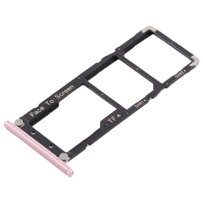 2 SIM Card Tray + Micro SD Card Tray for Asus ZenFone 4 Max ZC520KL(Rose Gold) - Card Tray by buy2fix | Online Shopping UK | buy2fix
