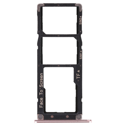 2 SIM Card Tray + Micro SD Card Tray for Asus Zenfone 4 Max ZC554KL(Rose Gold) - Card Tray by buy2fix | Online Shopping UK | buy2fix