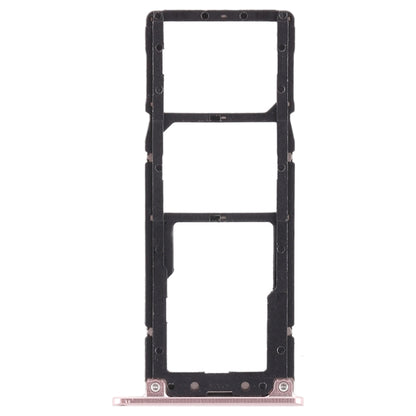 2 SIM Card Tray + Micro SD Card Tray for Asus Zenfone 4 Max ZC554KL(Rose Gold) - Card Tray by buy2fix | Online Shopping UK | buy2fix