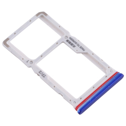 SIM Card Tray + SIM / Micro SD Card Tray for Xiaomi Redmi K30 4G(Blue) - Card Tray by buy2fix | Online Shopping UK | buy2fix