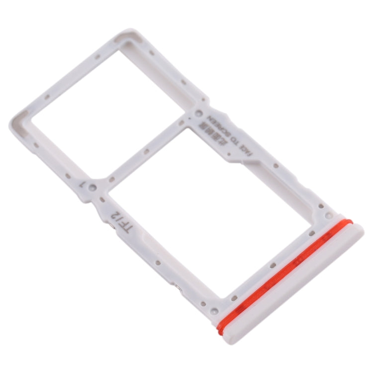 SIM Card Tray + SIM / Micro SD Card Tray for Xiaomi Redmi K30 4G(White) - Card Tray by buy2fix | Online Shopping UK | buy2fix