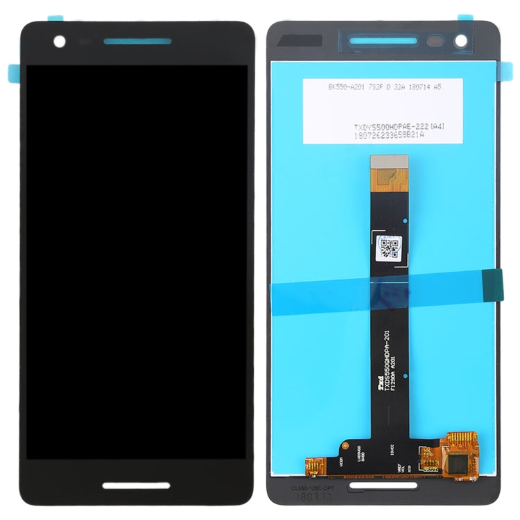 TFT LCD Screen for Nokia 2.1 TA-1080 TA-1084 A-1086 TA-1092 TA-1093 with Digitizer Full Assembly (Black) - LCD Screen by buy2fix | Online Shopping UK | buy2fix