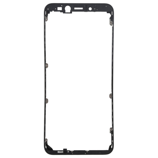 Front Housing LCD Frame Bezel Holder for Xiaomi Mi 6X / A2(Black) - Frame Bezel Plate by buy2fix | Online Shopping UK | buy2fix