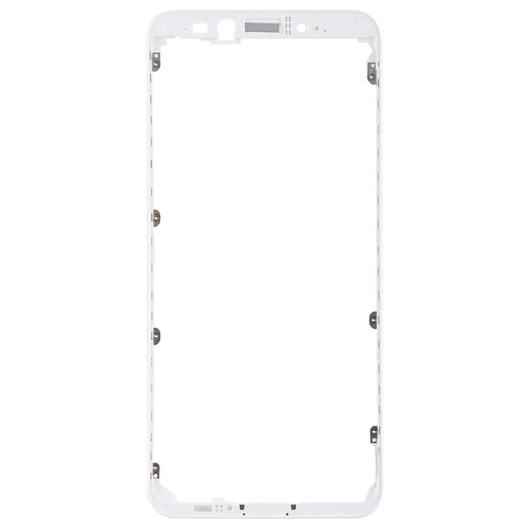 Front Housing LCD Frame Bezel Holder for Xiaomi Mi 6X / A2(White) by buy2fix