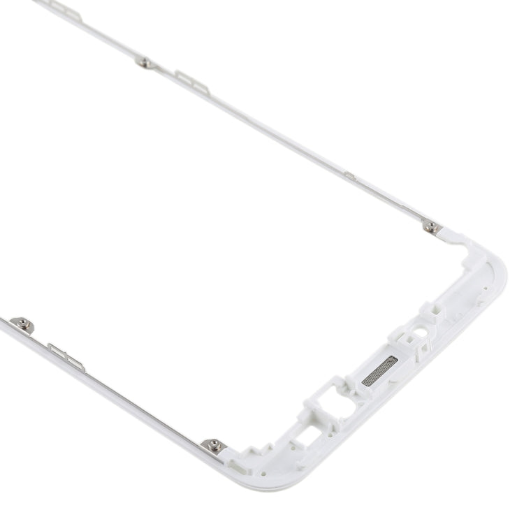 Front Housing LCD Frame Bezel Holder for Xiaomi Mi 6X / A2(White) by buy2fix
