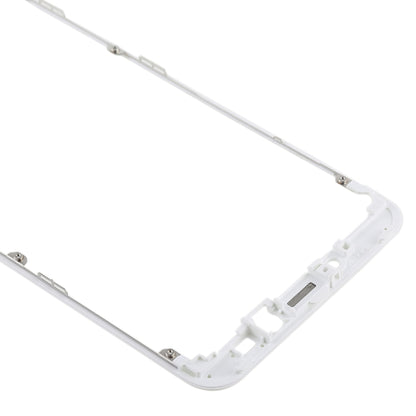 Front Housing LCD Frame Bezel Holder for Xiaomi Mi 6X / A2(White) by buy2fix