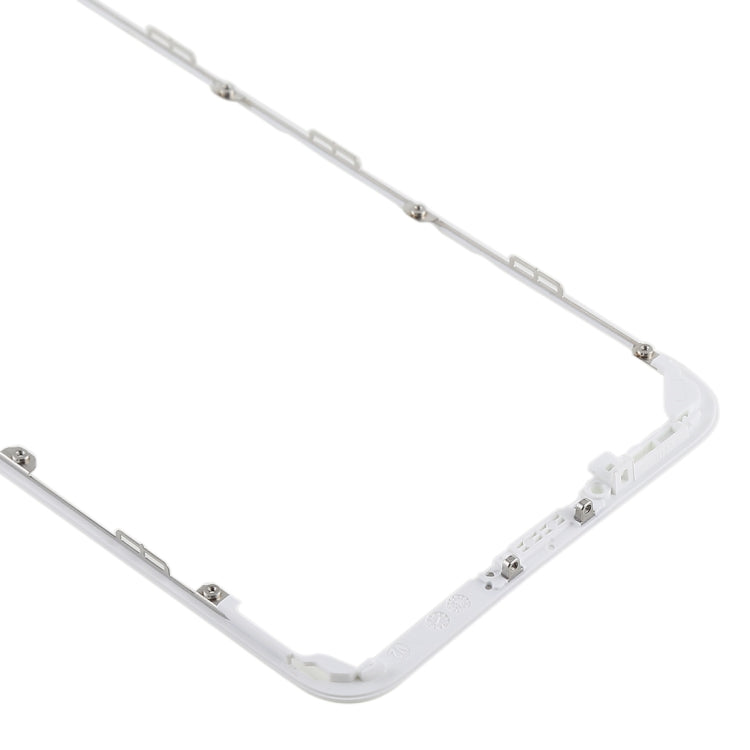 Front Housing LCD Frame Bezel Holder for Xiaomi Mi 6X / A2(White) by buy2fix