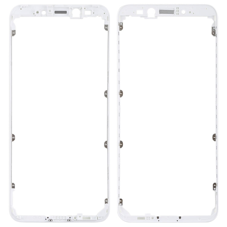 Front Housing LCD Frame Bezel Holder for Xiaomi Mi 6X / A2(White) by buy2fix