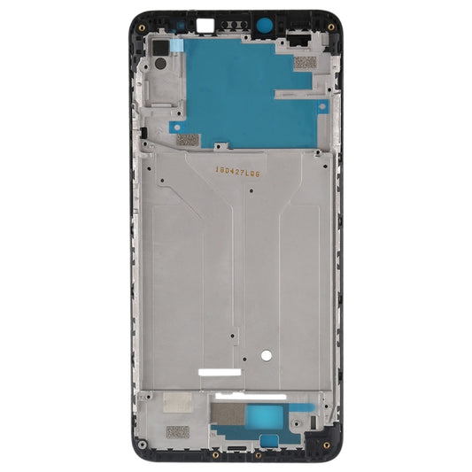 Front Housing LCD Frame Bezel for Xiaomi Redmi S2(Black) - Frame Bezel Plate by buy2fix | Online Shopping UK | buy2fix