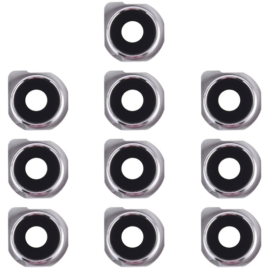 10 PCS Camera Lens Cover for LG Q6 / LG-M700 / M700 / M700A / US700 / M700H / M703 / M700Y(Black) - For LG by buy2fix | Online Shopping UK | buy2fix