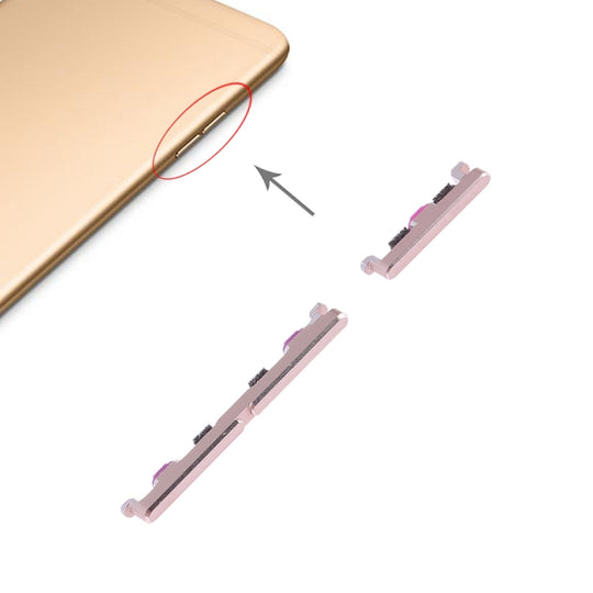 Touches latérales pour OPPO R9s Plus (Or)