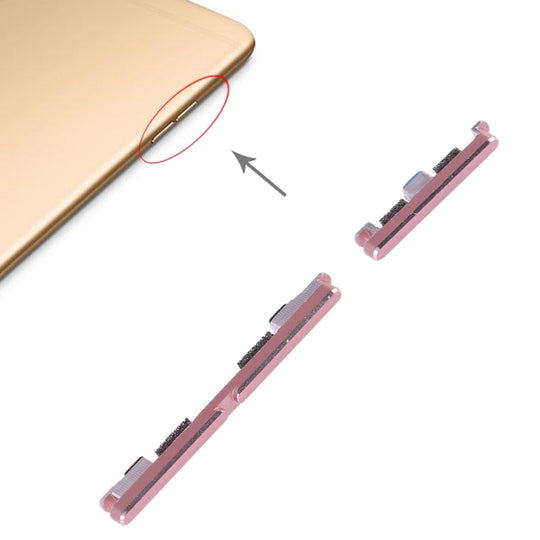 Touches latérales pour OPPO R11 (rose)