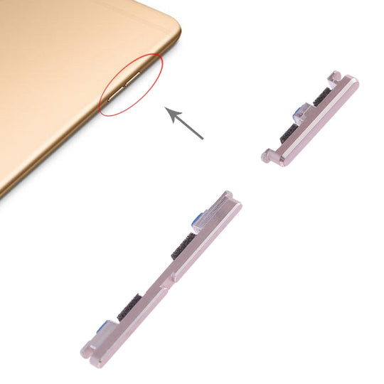 Touches latérales pour OPPO R11 (Or)