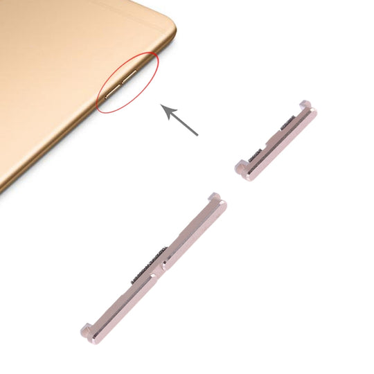 Touches latérales pour OPPO R9sk (Or)