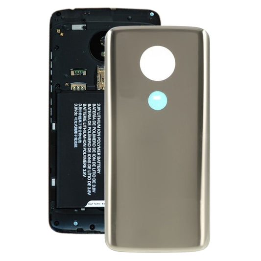 Battery Back Cover for Motorola Moto G6 Play (Gold) - Back Cover by buy2fix | Online Shopping UK | buy2fix