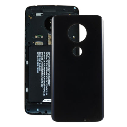 Battery Back Cover for Motorola Moto G7 Plus(Black) - Back Cover by buy2fix | Online Shopping UK | buy2fix
