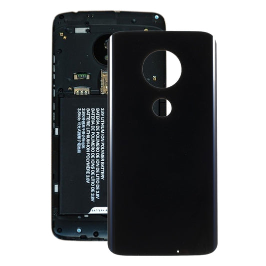 Battery Back Cover for Motorola Moto G7 Plus(Black) - Back Cover by buy2fix | Online Shopping UK | buy2fix
