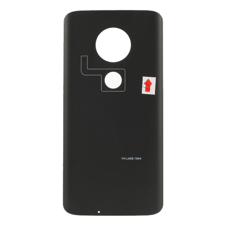 Battery Back Cover for Motorola Moto G7 Plus(Black) - Back Cover by buy2fix | Online Shopping UK | buy2fix