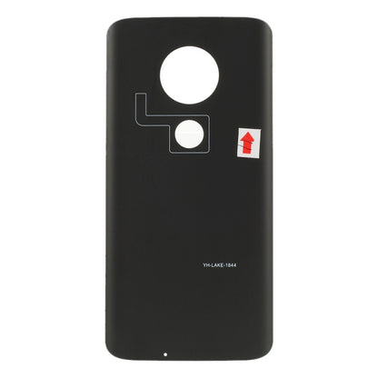 Battery Back Cover for Motorola Moto G7 Plus(Black) - Back Cover by buy2fix | Online Shopping UK | buy2fix