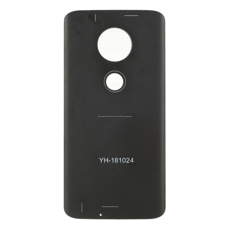 Battery Back Cover for Motorola Moto G7 (Black) - Back Cover by buy2fix | Online Shopping UK | buy2fix
