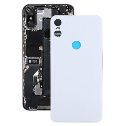Battery Back Cover for Motorola One (P30 Play) (White) - Back Cover by buy2fix | Online Shopping UK | buy2fix