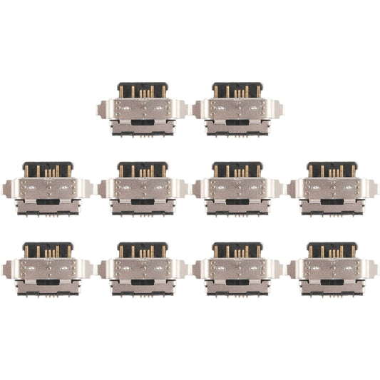 10 PCS Charging Port Connector for Nokia X6 (2018) / 5.1 Plus (X5) / 8.1 (X7) - Charging Port Connector by buy2fix | Online Shopping UK | buy2fix