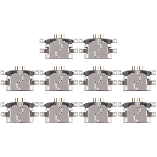 10 PCS Charging Port Connector for Nokia Lumia 535 - Charging Port Connector by buy2fix | Online Shopping UK | buy2fix