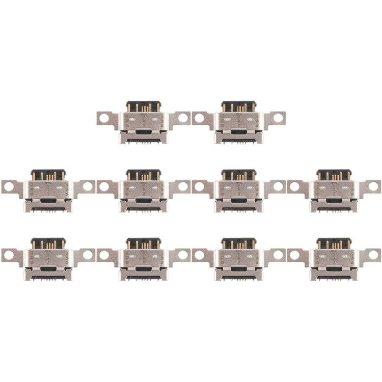 10 PCS Charging Port Connector for Nokia 7 - Charging Port Connector by buy2fix | Online Shopping UK | buy2fix