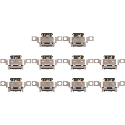 10 PCS Charging Port Connector for Nokia 7 - Charging Port Connector by buy2fix | Online Shopping UK | buy2fix