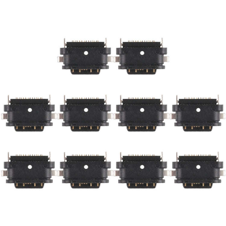 10 PCS Charging Port Connector for Nokia 6 (2nd Gen) - Charging Port Connector by buy2fix | Online Shopping UK | buy2fix