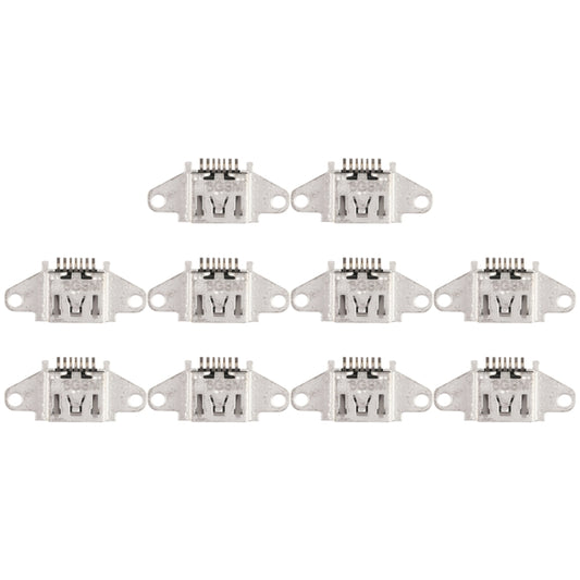 For OPPO A59s / A59 10pcs Charging Port Connector - Single Tail Connector by buy2fix | Online Shopping UK | buy2fix