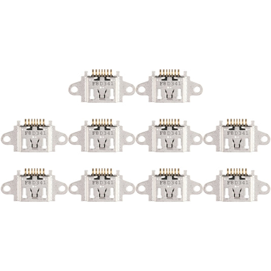 For OPPO R7 / R7 Plus / A83 / A73 / A79 / A77 10pcs Charging Port Connector - Single Tail Connector by buy2fix | Online Shopping UK | buy2fix