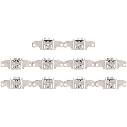 For OPPO R9 / R9 Plus / R9s / R9s Plus 10pcs Charging Port Connector - Single Tail Connector by buy2fix | Online Shopping UK | buy2fix
