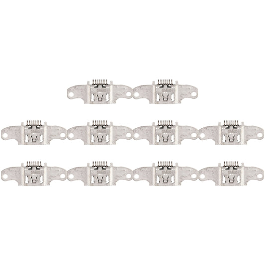 For OPPO R9 / R9 Plus / R9s / R9s Plus 10pcs Charging Port Connector - Single Tail Connector by buy2fix | Online Shopping UK | buy2fix
