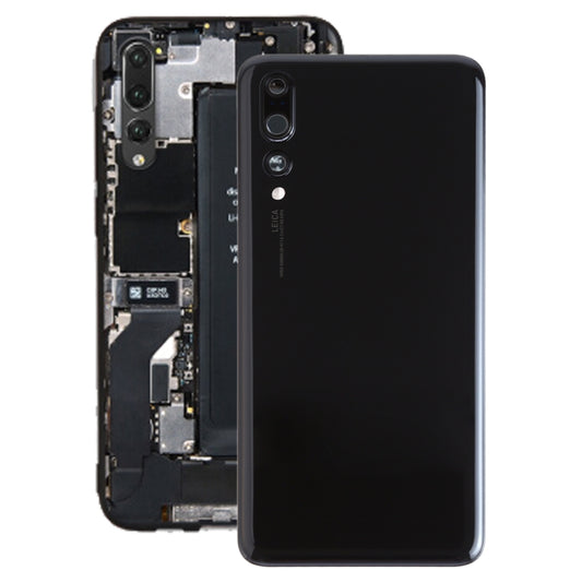 Battery Back Cover with Camera Lens for Huawei P20 Pro(Black) - Back Cover by buy2fix | Online Shopping UK | buy2fix
