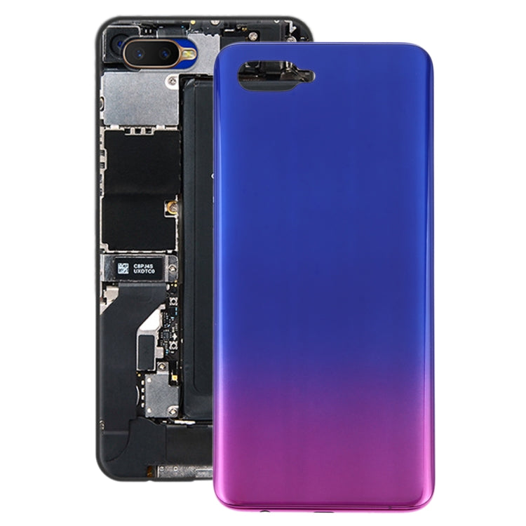 For OPPO R15X Battery Back Cover (Blue) - Back Cover by buy2fix | Online Shopping UK | buy2fix