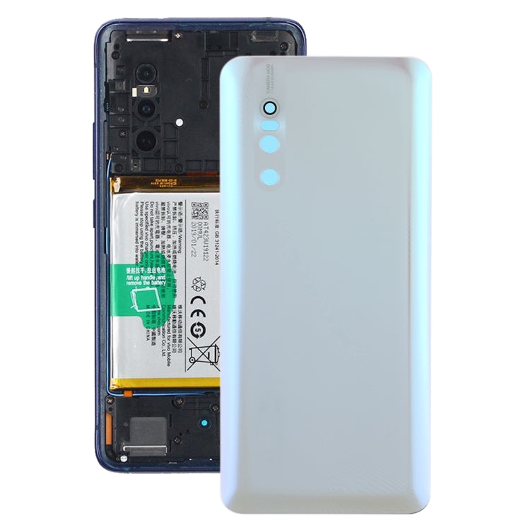 For Vivo X27 Battery Back Cover (White) - Back Cover by buy2fix | Online Shopping UK | buy2fix