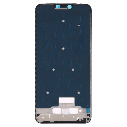 For Vivo Y81 Middle Frame Bezel Plate(Black) - Frame Bezel Plate by buy2fix | Online Shopping UK | buy2fix