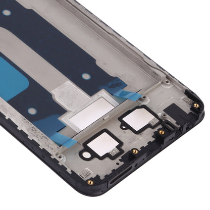 For Vivo Y81 Middle Frame Bezel Plate(Black) - Frame Bezel Plate by buy2fix | Online Shopping UK | buy2fix