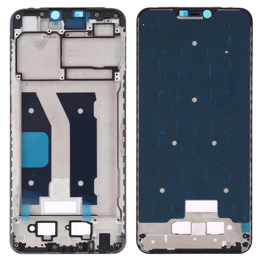 For Vivo Y81 Middle Frame Bezel Plate(Black) - Frame Bezel Plate by buy2fix | Online Shopping UK | buy2fix
