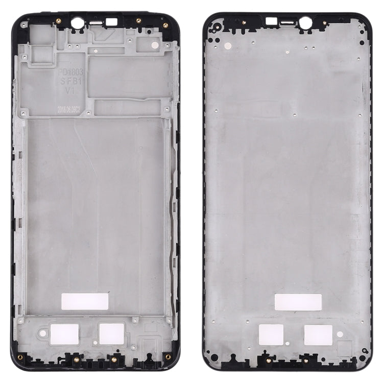For Vivo Y83 Middle Frame Bezel Plate(Black) - Frame Bezel Plate by buy2fix | Online Shopping UK | buy2fix