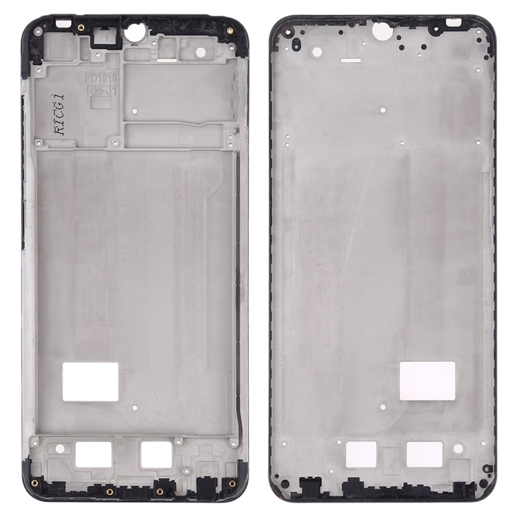 For Vivo Y93 Middle Frame Bezel Plate(Black) - Frame Bezel Plate by buy2fix | Online Shopping UK | buy2fix