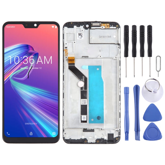 OEM LCD Screen for Asus Zenfone Max Pro (M2) ZB631KL  Digitizer Full Assembly with Frame（Black) - LCD Screen by buy2fix | Online Shopping UK | buy2fix